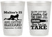Personalized Birthday 20 oz Frosted Cups - 25th Strip Club | 20102