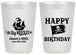 Personalized Birthday 20 oz Frosted Cups - 60th Pirate | 20106