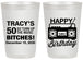 Personalized Birthday 20 oz Frosted Cups - 50th Cassette Tape | 20118