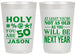 Personalized Birthday 20 oz Frosted Cups - 50th | 20122
