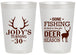 Personalized Birthday 20 oz Frosted Cups - 30th Deer Season | 20127