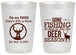 Personalized Birthday 20 oz Frosted Cups - 30th Deer Season | 20129