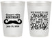 Personalized Birthday 20 oz Frosted Cups - 40th | 20131