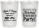 Personalized Birthday 20 oz Frosted Cups - Cheers Beers Formal | 20133