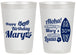 Personalized Birthday 20 oz Frosted Cups - 30th Hawaii | 20136