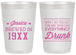 Personalized Birthday 20 oz Frosted Cups - Drunk | 20147