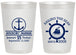 Personalized Birthday 20 oz Frosted Cups - 25th Nautical | 20168
