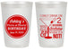 Personalized Birthday 20 oz Frosted Cups - 30th | 20172