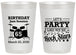 Personalized Birthday 20 oz Frosted Cups - 65th Rock Star | 20175