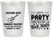 Personalized Birthday 20 oz Frosted Cups - 45th Rock Star | 20176