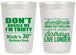 Personalized Birthday 20 oz Frosted Cups - 30th | 20182