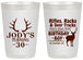Personalized Birthday 20 oz Frosted Cups - 30th Hunting | 20196