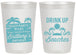 Personalized Birthday 20 oz Frosted Cups - Drink Up Beaches | 20206