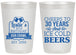 Personalized Birthday 20 oz Frosted Cups - 30th | 20218