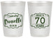 Personalized Birthday 20 oz Frosted Cups - Cheers To 70 Years | 20227