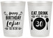 Personalized Birthday 20 oz Frosted Cups - 30th | 20240