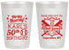 Personalized Birthday 20 oz Frosted Cups - 50th Baseball | 20252