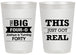 Personalized Birthday 20 oz Frosted Cups - 40th | 20254