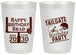 Personalized Birthday 20 oz Frosted Cups - Football | 20256