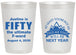 Personalized Birthday 20 oz Frosted Cups - 50th | 20268