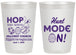 Personalized Easter 20 oz Frosted Cups - Hunt Mode On Bunny | 210000