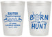 Personalized Easter 20 oz Frosted Cups - Born To Hunt | 210001