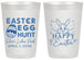 Personalized Easter 20 oz Frosted Cups - Egg Hunt Bunny | 210005