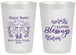 Personalized Easter 20 oz Frosted Cups - Blessings Church | 210020