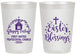 Personalized Easter 20 oz Frosted Cups - Easter Blessings Church | 210024