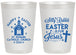 Personalized Easter 20 oz Frosted Cups - Silly Rabbit | 210025