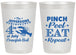 Personalized 4th Of July 20 oz Frosted Cups - Pink Peel Crawfish | 220015