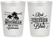 Personalized 4th Of July 20 oz Frosted Cups - Beach Stars Stripes | 220020