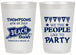 Personalized 4th Of July 20 oz Frosted Cups - We The People | 220025