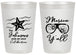 Personalized 4th Of July 20 oz Frosted Cups - Beach Merica Yall | 220028