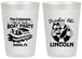 Personalized 4th Of July 20 oz Frosted Cups - Drinkin Like Lincoln | 220032