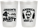 Personalized 4th Of July 20 oz Frosted Cups - Bbq Lincoln | 220036