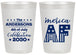 Personalized 4th Of July 20 oz Frosted Cups - Merica Af | 220041