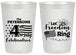 Personalized 4th Of July 20 oz Frosted Cups - Fireworks | 220048