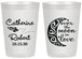 Personalized Wedding 20 oz Frosted Cups - Over The Moon In Love | 224