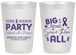 Personalized Awareness 20 oz Frosted Cups - Pink Ribbon | 230004