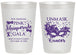Personalized Awareness 20 oz Frosted Cups - Masquerade | 230008