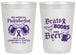 Personalized Awareness 20 oz Frosted Cups - Brats Boobs Beer | 230012