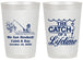 Personalized Wedding 20 oz Frosted Cups - Catch Of A Lifetime | 234