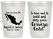 Personalized Wedding 20 oz Frosted Cups - Cerveza Mexico | 240