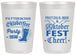 Personalized Oktoberfest 20 oz Frosted Cups - Pretzel | 240001