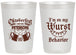 Personalized Oktoberfest 20 oz Frosted Cups - Wurst Behavior | 240010