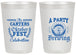 Personalized Oktoberfest 20 oz Frosted Cups - Beer Keg | 240017