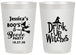 Personalized Halloween 20 oz Frosted Cups - Drink Up Witches | 250001