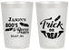 Personalized Halloween 20 oz Frosted Cups - Trick Or Treat | 250002