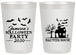 Personalized Halloween 20 oz Frosted Cups - Haunted House | 250006